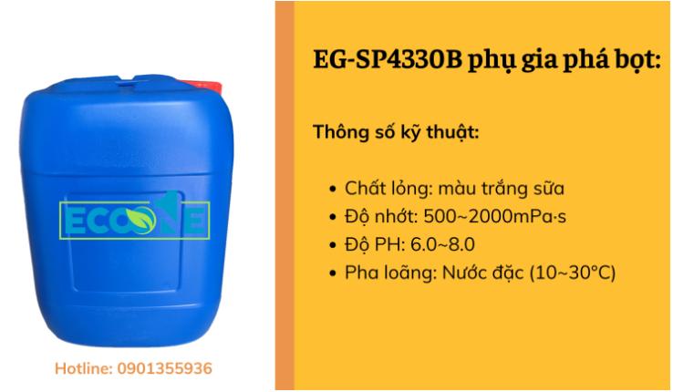 EG-SP4330B phụ gia phá bọt trong sản xuất giấy